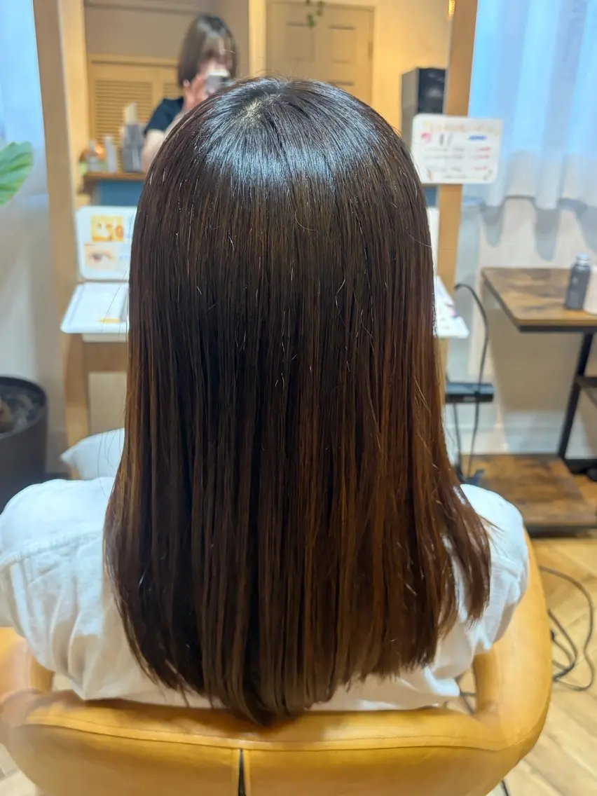 ロング ヘッドスパ 秋月友那　TR＆スパ モデル募集中のヘアスタイル