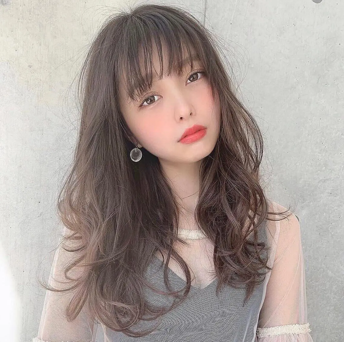 ロング カラー ヘアカラー トリートメント ヘッドスパ ヘアセット カラー指名NO.1 🌈Neneのヘアスタイル