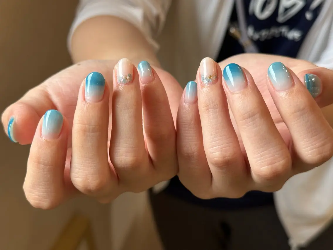 カラー ハンドネイル hanairo Nailのネイルデザイン