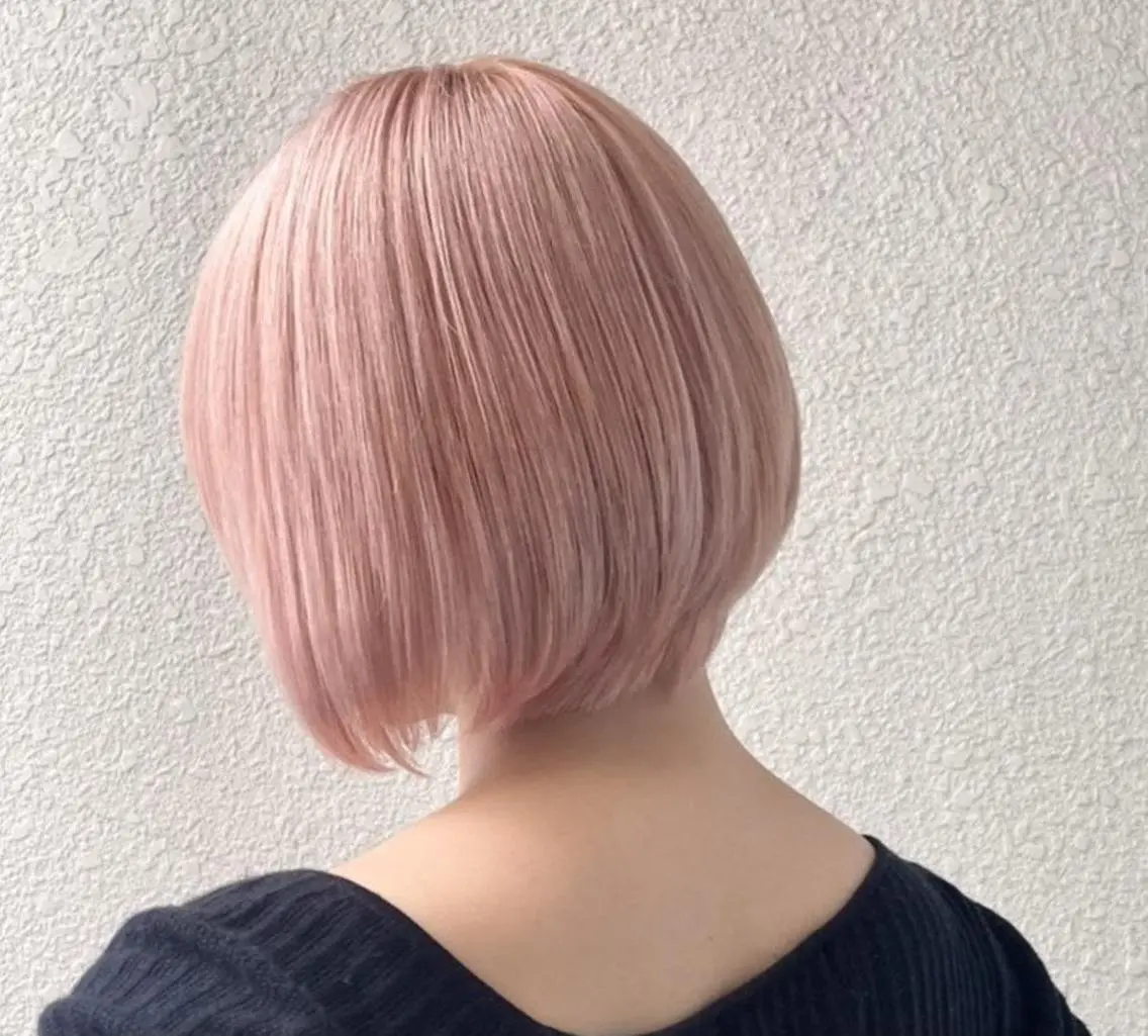 ペールトーンカラー+トリートメントの写真