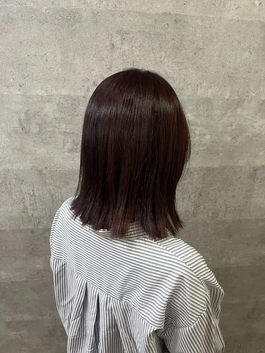 ミディアム ヘアカラー Grow by NYNY 田代 紀恵のヘアスタイル