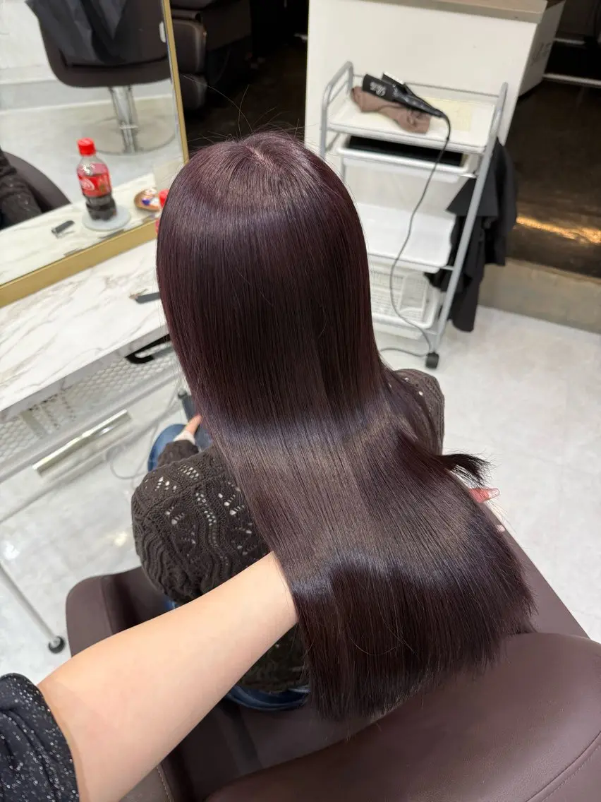 ロング カラー ヘアカラー トリートメント ヘアセット 💗横浜美容室 💗HARUNAのヘアスタイル