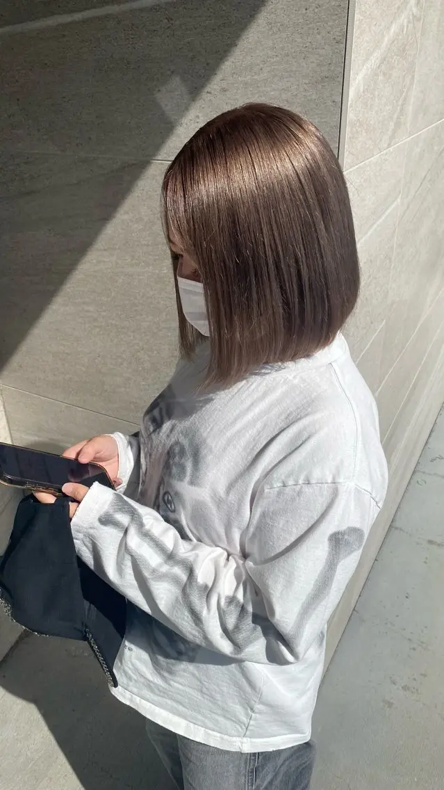 ショート ヘアカラー 水野 聖哉のヘアスタイル