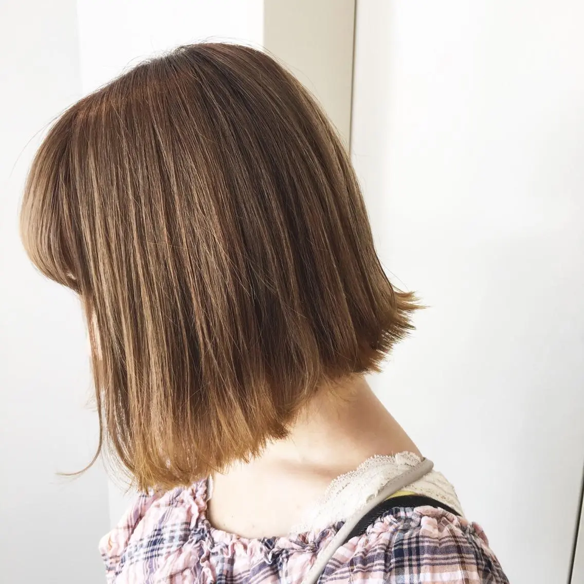 ショート イエローカラー ボブ NOAH【自由が丘】 副店長のヘアスタイル