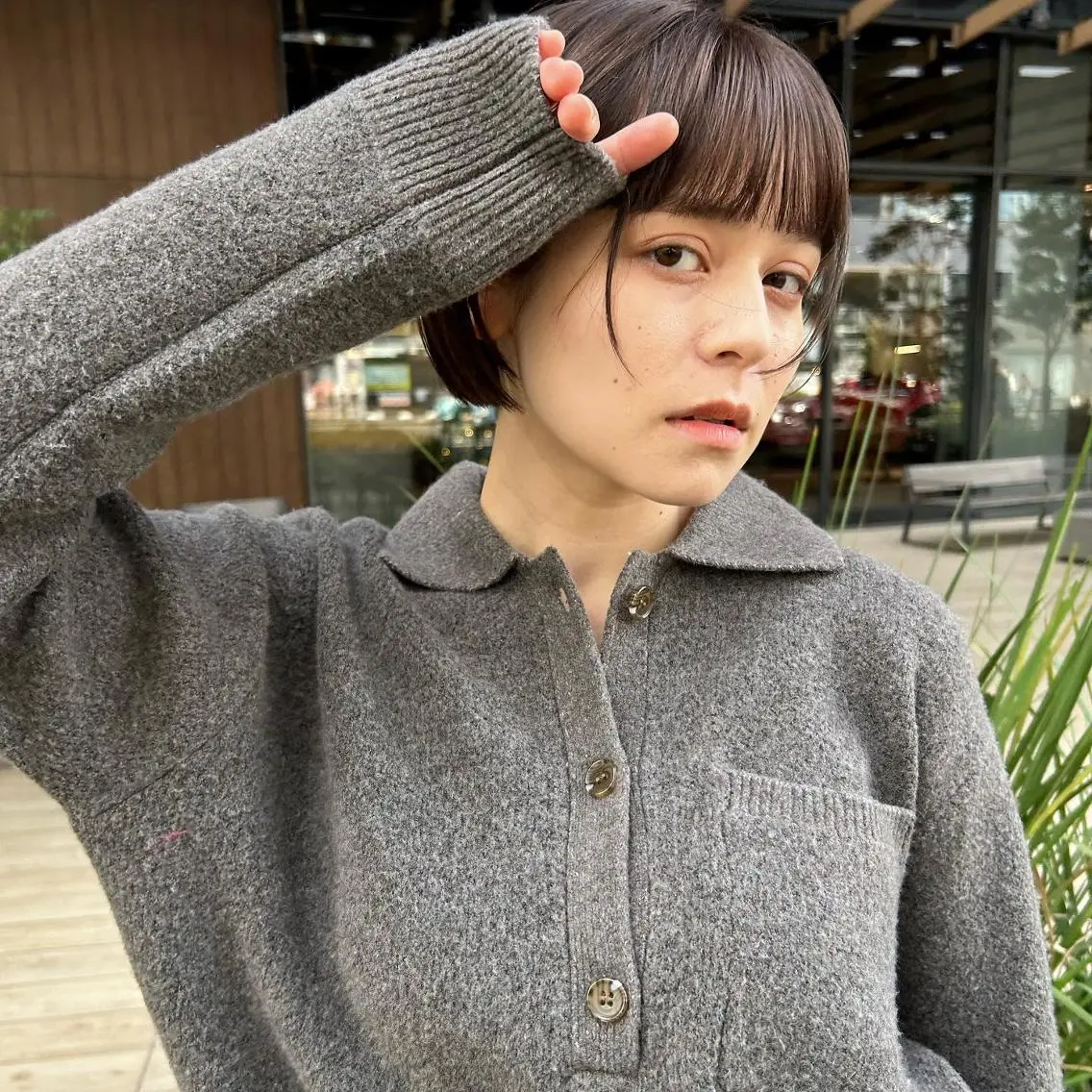 ショート 河原 亮のヘアスタイル