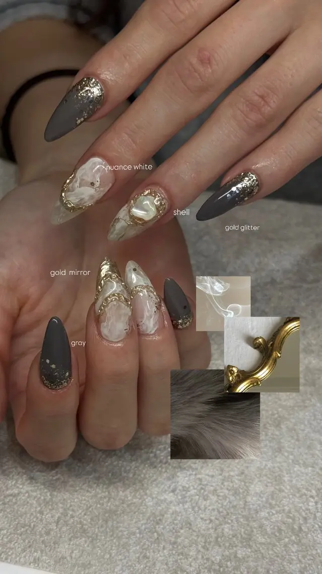 ネイル ハンドネイル Lusso Cocoroのネイルデザイン