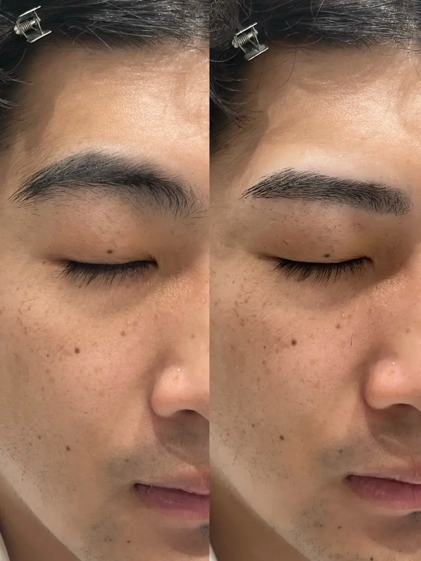 メンズ アイブロウ ワックス脱毛 眉カット その他(アイブロウ) 表参道/メンズカット 眉ワックス/坂入朱美の眉毛・アイブロウイメージ