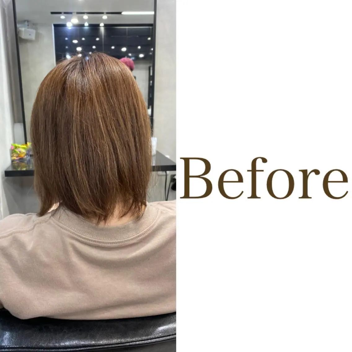 セミロング カラー ヘアアレンジ FAAM Tsuneのヘアスタイル