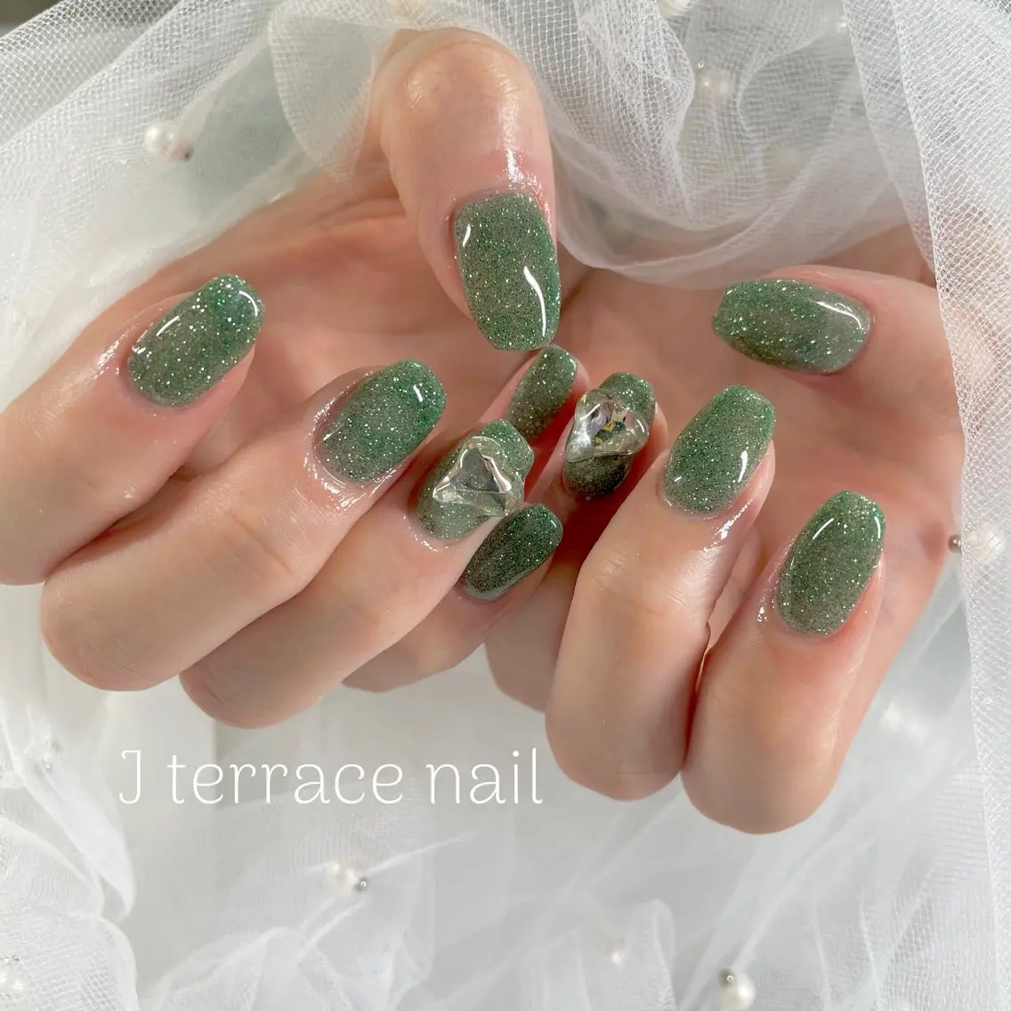 ネイル フラッシュネイル ジェルネイル J terrace Nailのネイルデザイン