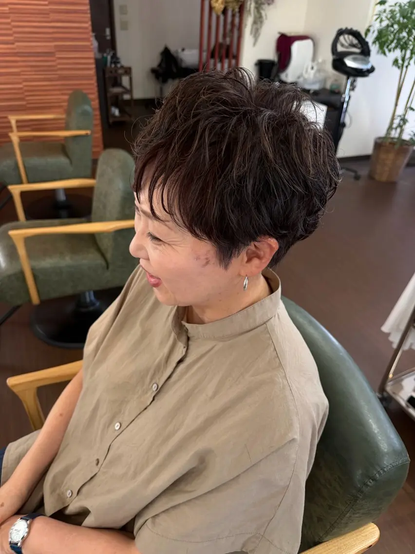 ショート Glanz hair 坂牛匠のヘアスタイル