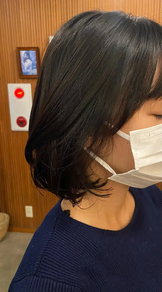 パーマ 藤本豪海 モニターモデル募集のヘアスタイル