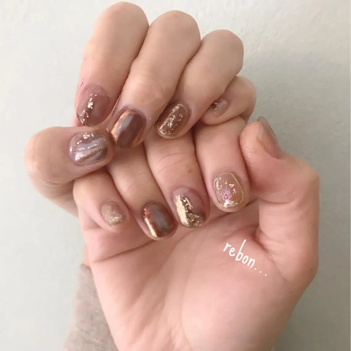 ネイル ハンドネイル フットネイル rebon＊ natsukiのネイルデザイン