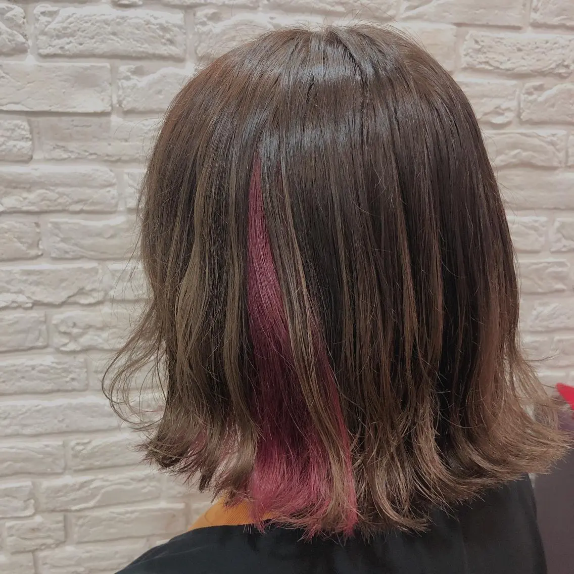 ミディアム 反橋 聖のヘアスタイル