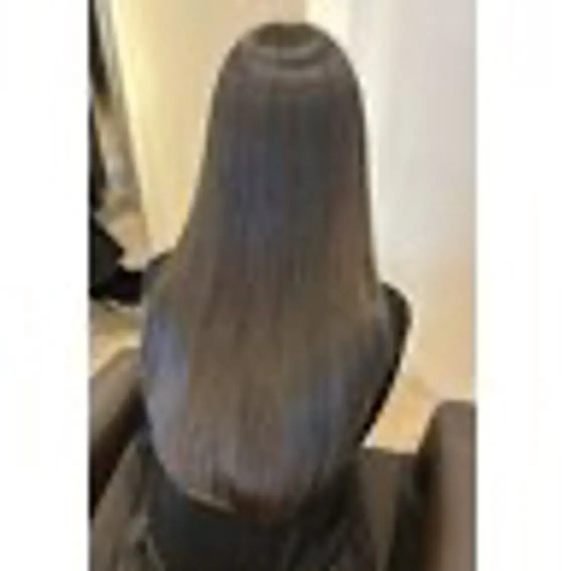 セミロング カット 縮毛矯正 水原　悠吾 ELISS　ブリーチのヘアスタイル