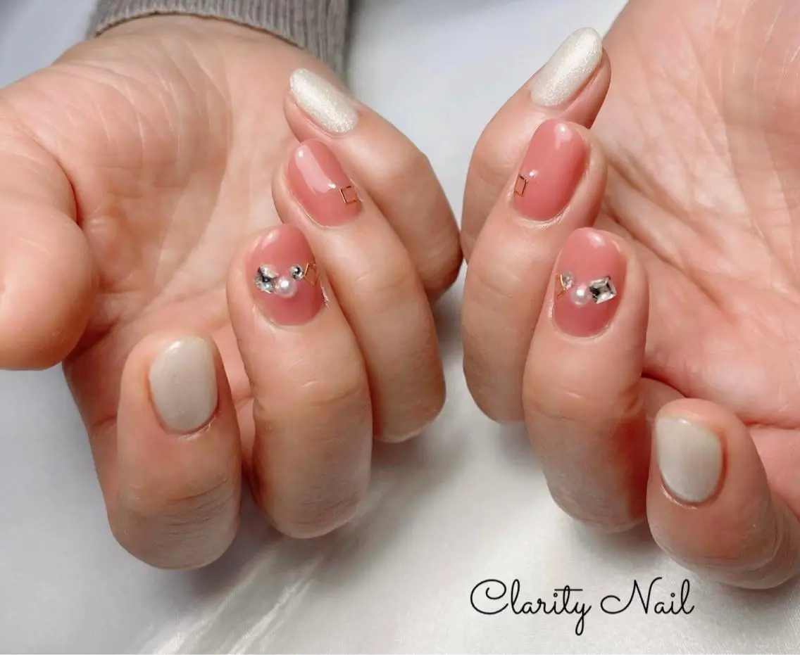 ネイル ハンドネイル Clarity Nailのネイルデザイン