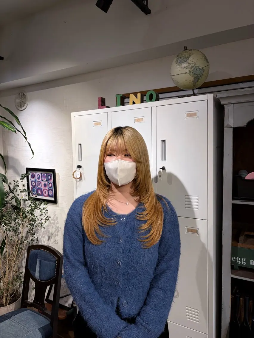 ロング ショートカット透明感 カラー/gima🌱のヘアスタイル