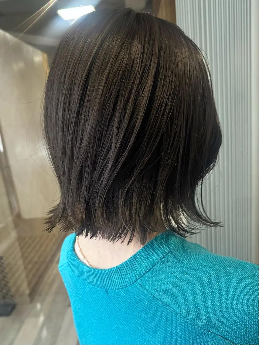ショート アイスグレージュ 和田 直也のヘアスタイル