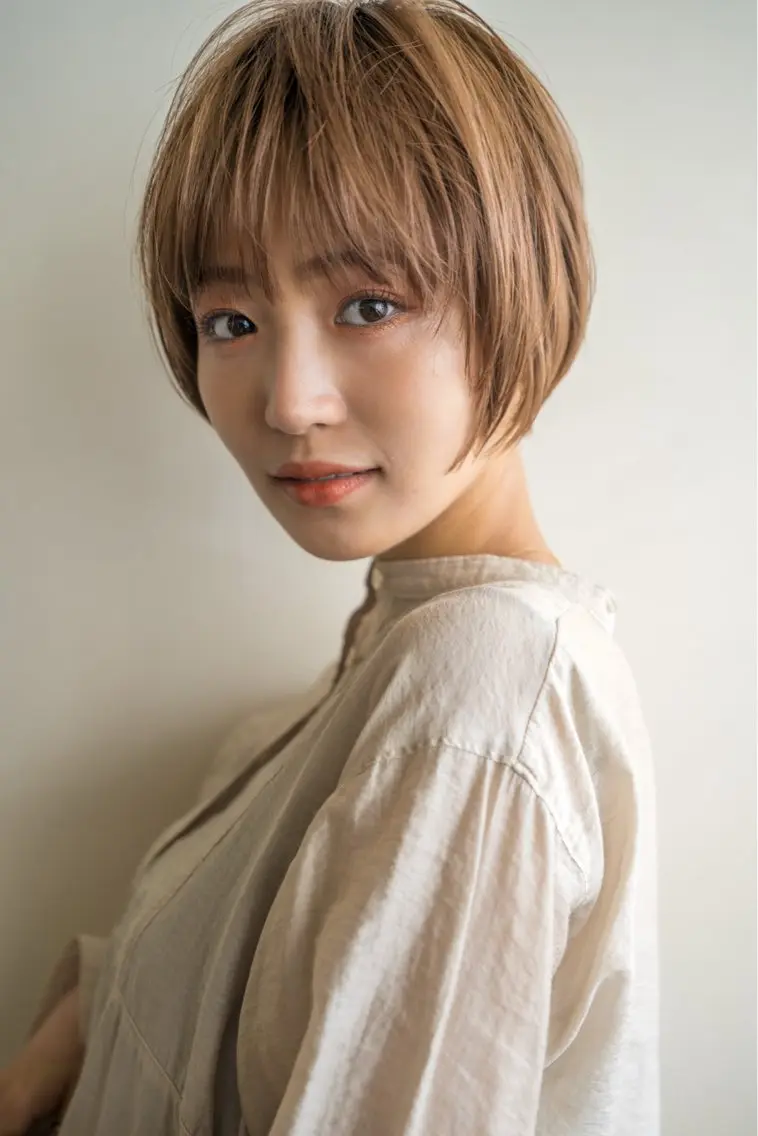 ショート カラー YUKI 新宿カット パーマ/カラーのヘアスタイル