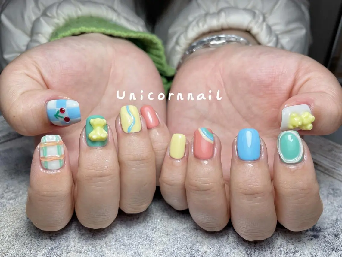 ネイル 持ち込み Unicorn Nail 矢場町店のネイルデザイン
