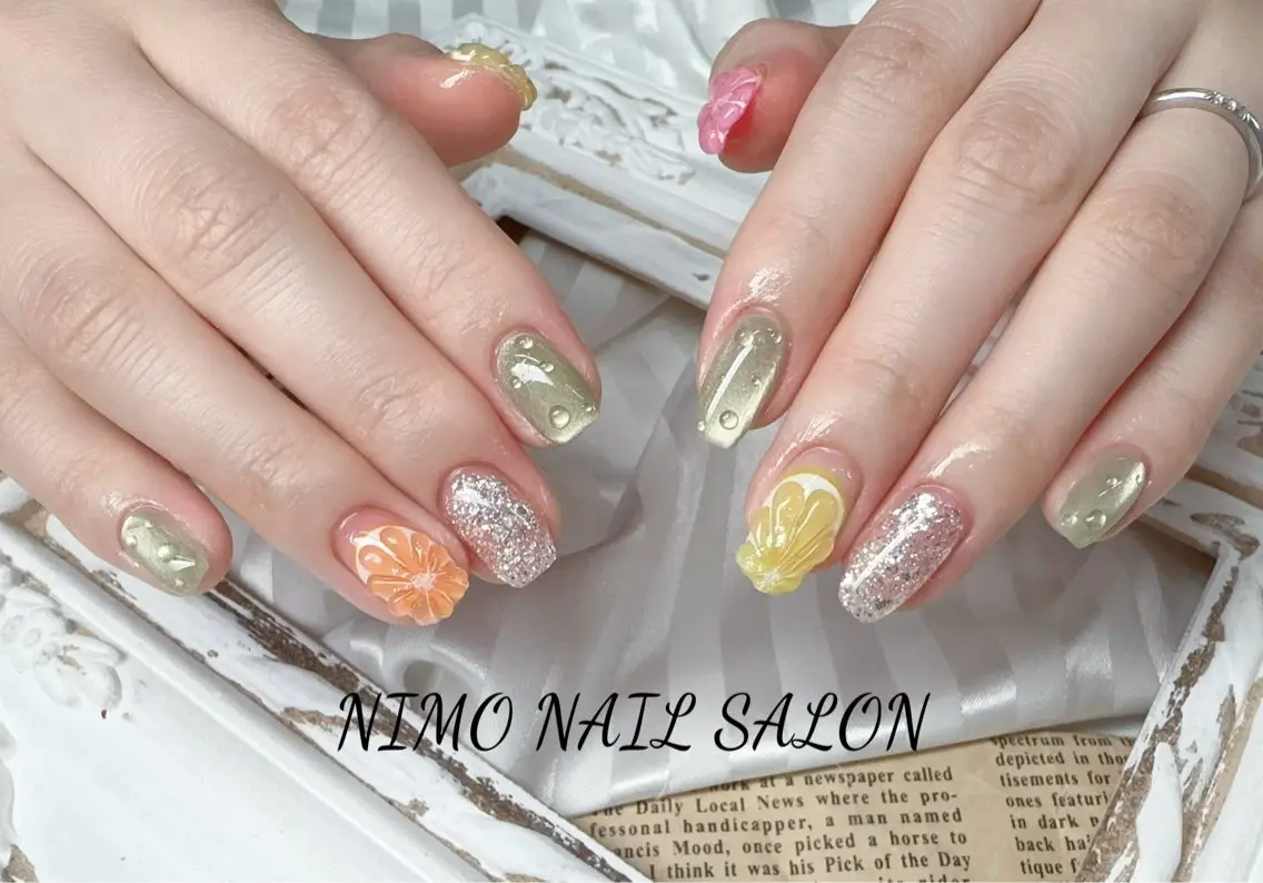 ネイル ハンドネイル ハンドケア NIMO ネイルサロンのネイルデザイン