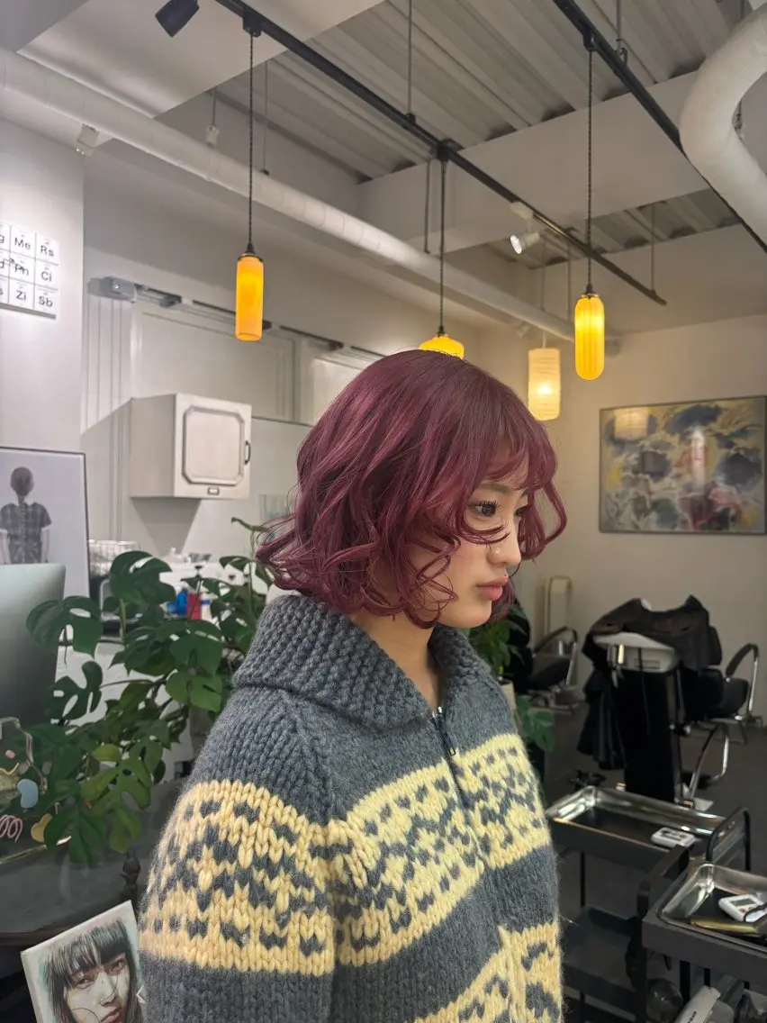 ショート ヘアカラー ooitヨシダ ミナミのヘアスタイル