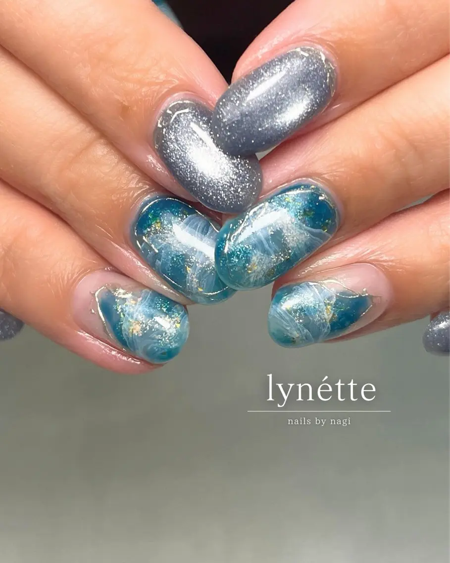 ネイル ニュアンスネイル lynétte 那覇ネイルサロンのネイルデザイン