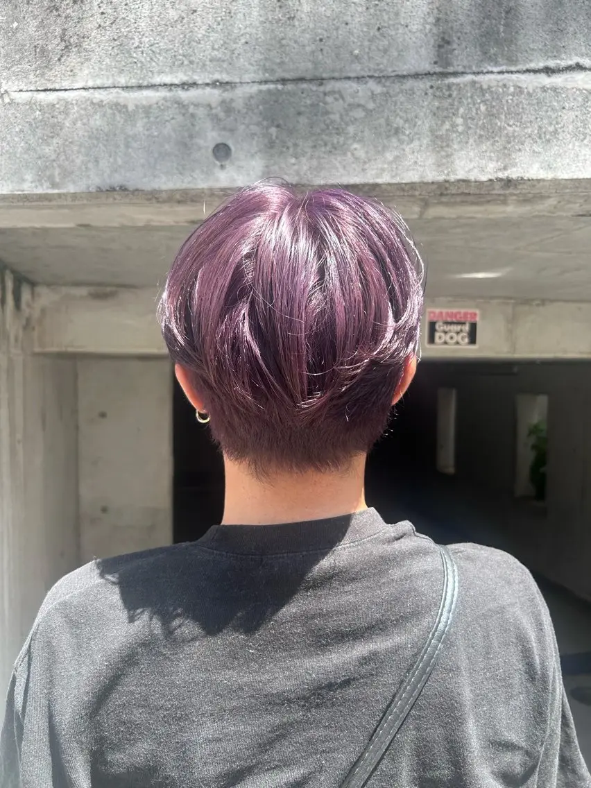 カラー かがやしづ ⭐️カラーモデルのヘアスタイル