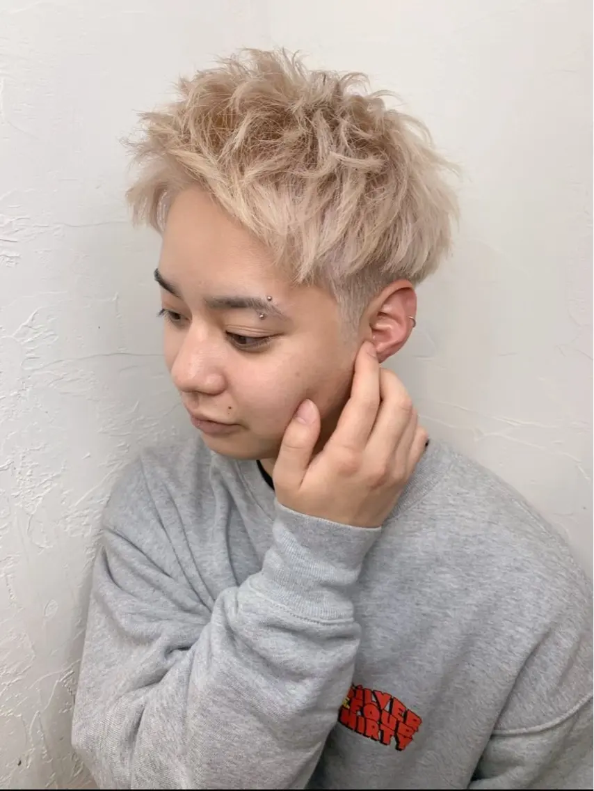ショート 江坂/メンズカット メンズパーマ/山本翼のヘアスタイル