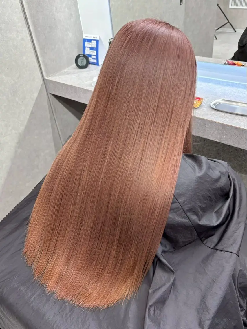 カラー ヘアカラー トリートメント 伊藤 陽菜のヘアスタイル