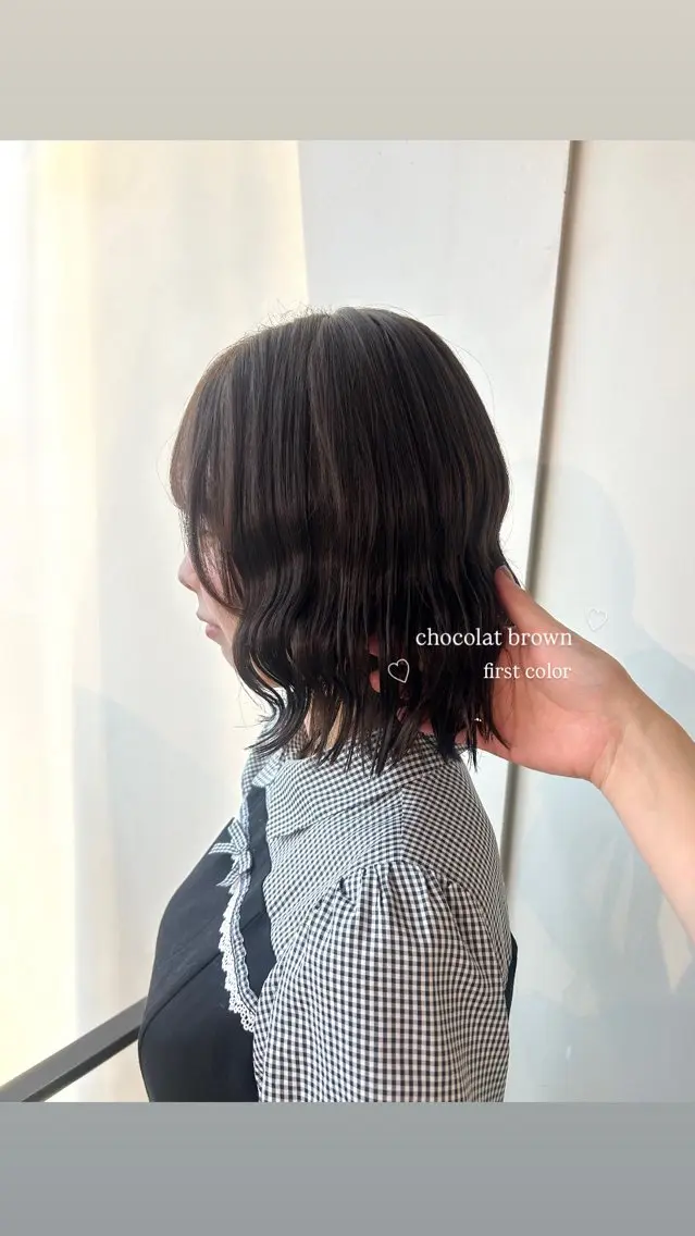 カラー ブラウンカラー にかいどうさよ /札幌美容師のヘアスタイル