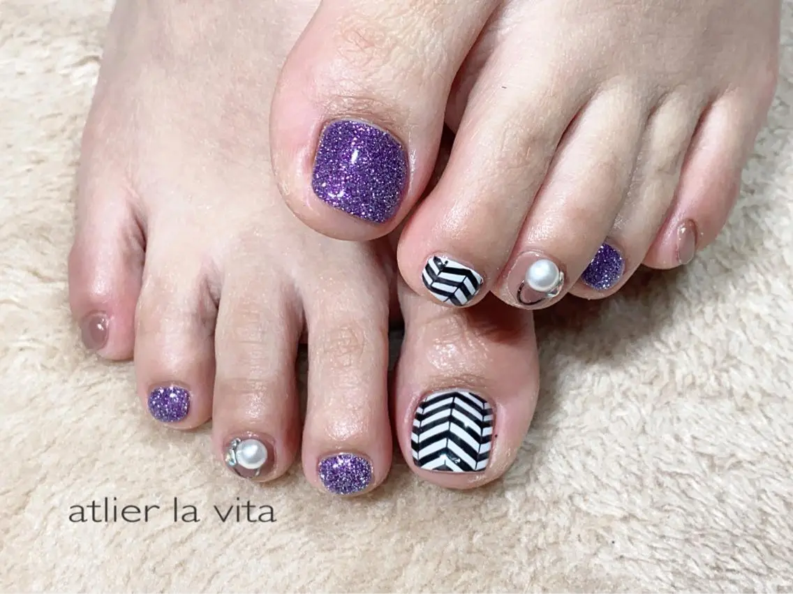 ネイル フットネイル lavita. mimuraのネイルデザイン