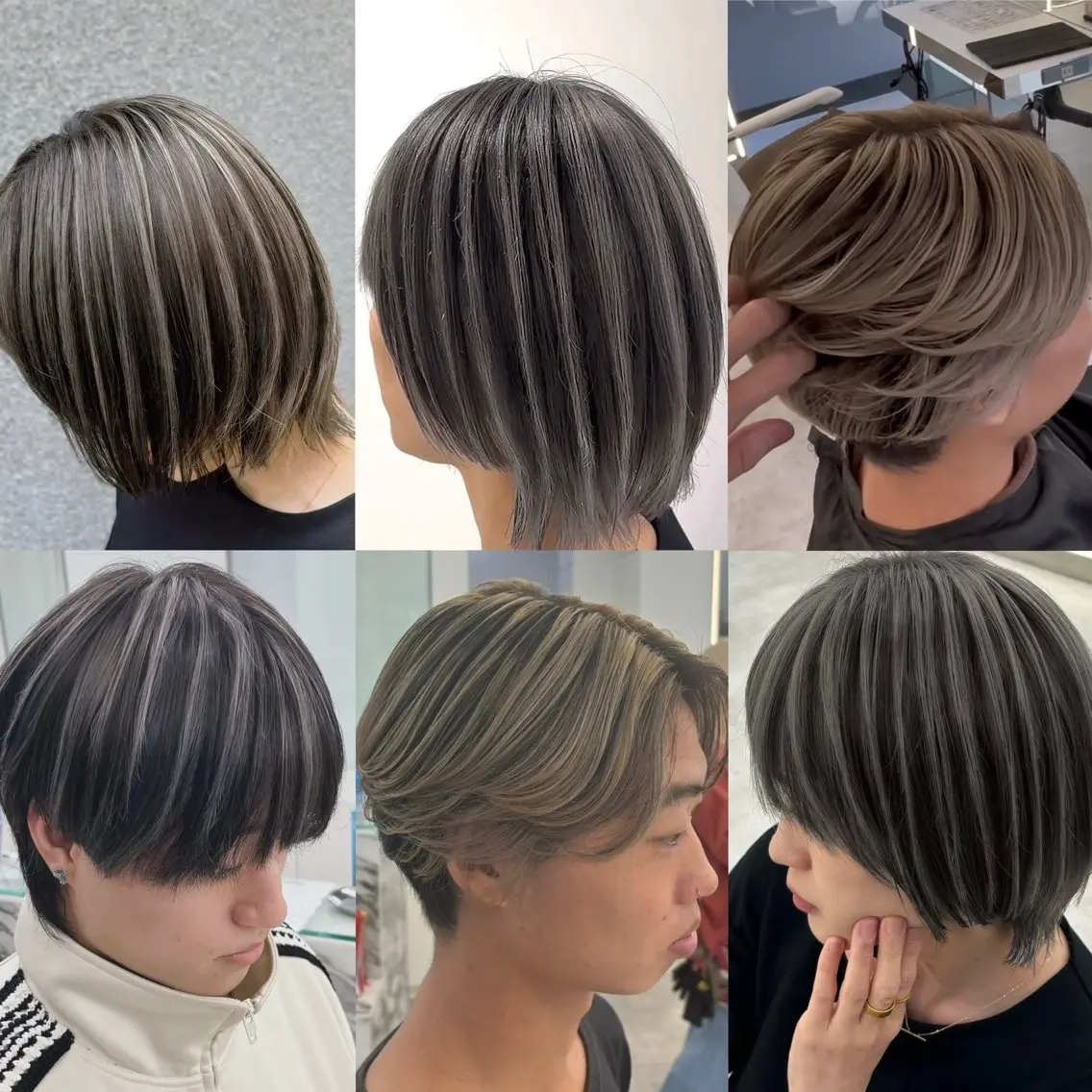 ミディアム 💎メンズ特化🔥 カット/パーマのヘアスタイル