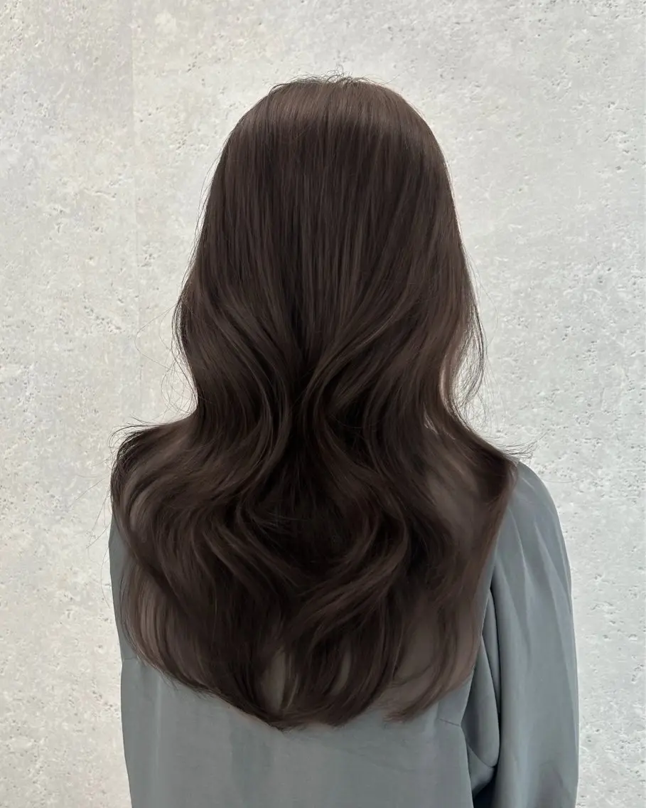 ロング カラー ヘアカラー 🍀透明感ブラウン sakura🍀のヘアスタイル