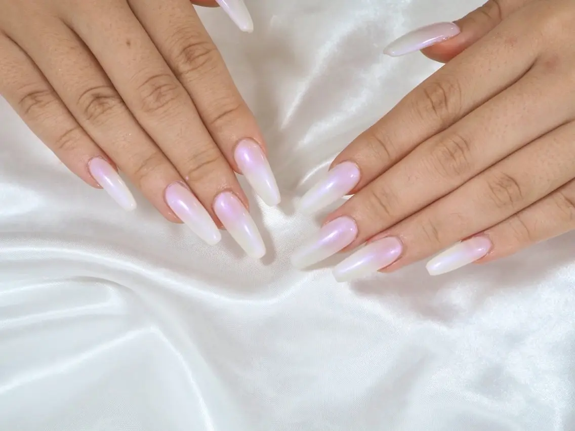 オフなし／長さだし／ワンカラーネイル💅🏻🪽✨️【土日祝➕550円】の写真