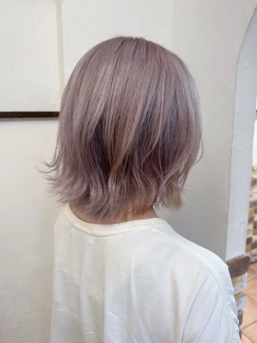 ミディアム カラー カット ヘアカラー トリートメント 💎透明感カラー 松本ミキ💎のその他イメージ