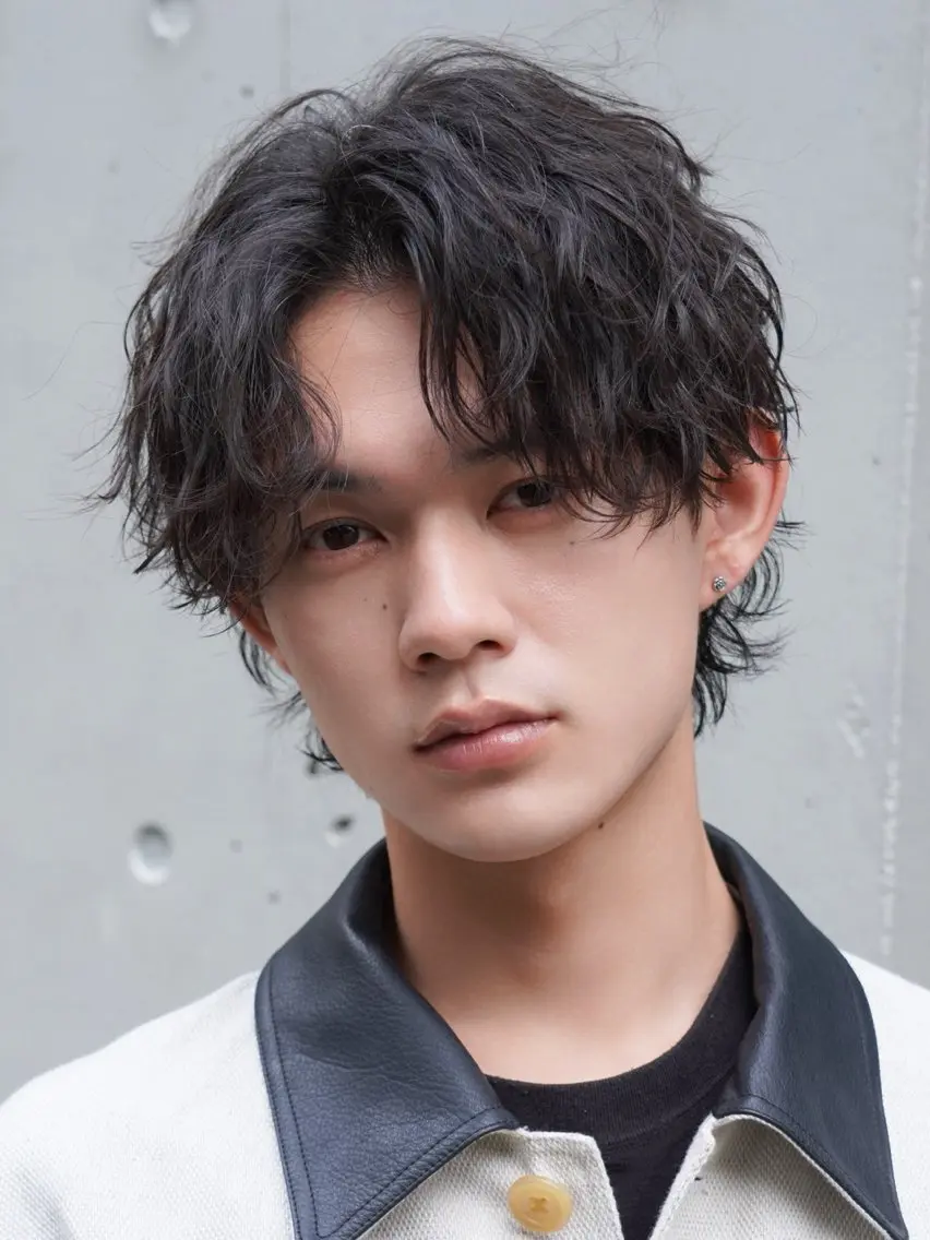 パーマ メンズ カット 無料イノウエのヘアスタイル