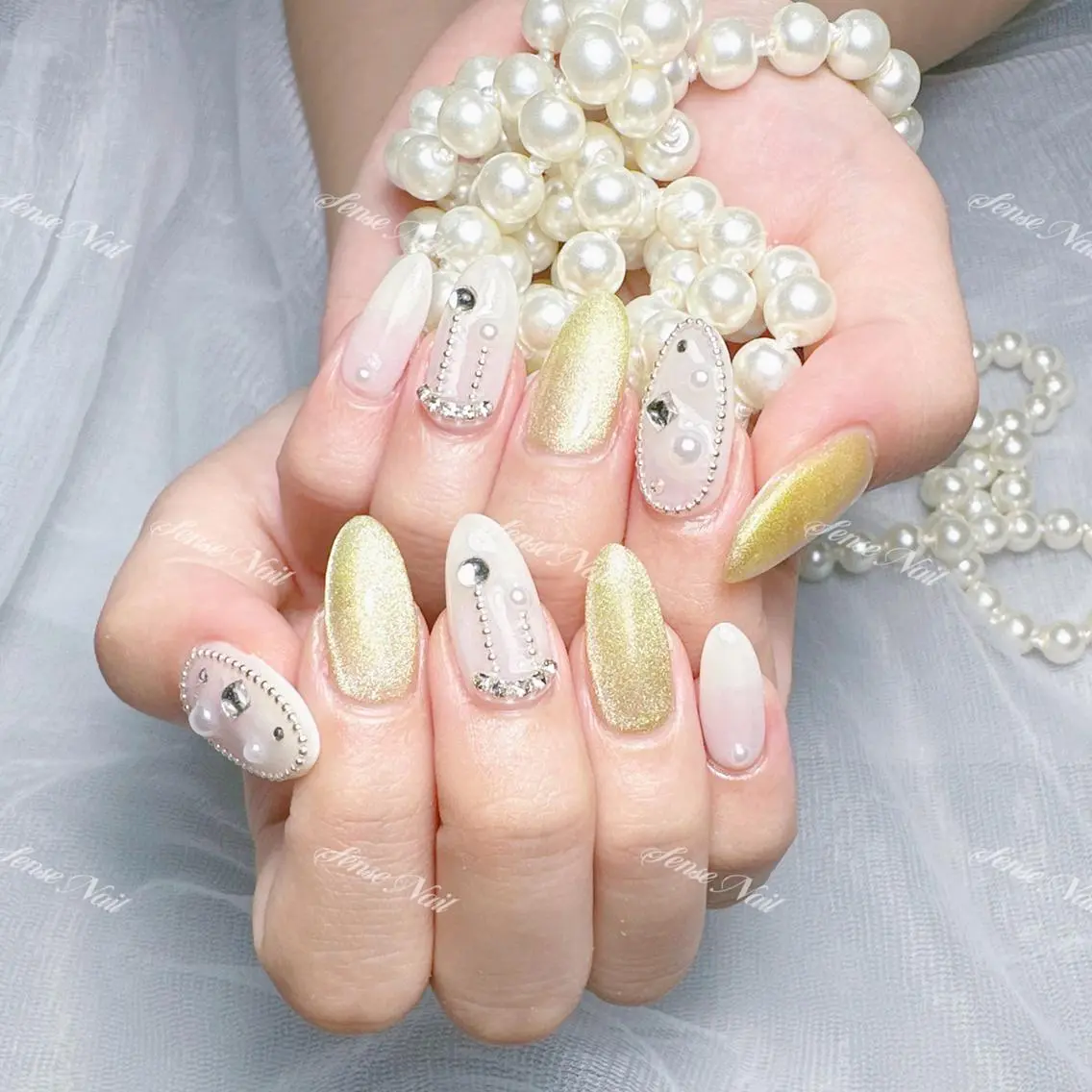 ネイル ハンドネイル ハンドケア 🎀Sense Nail渋谷店🎀のネイルデザイン