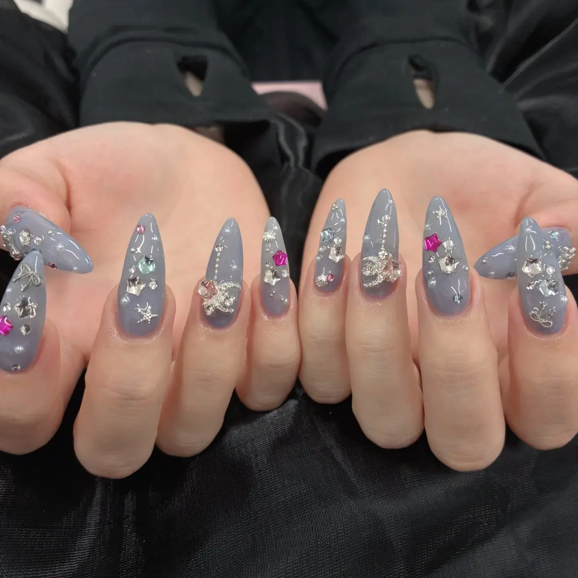 ネイル ハンドネイル ハンドケア DuLi Blinkのネイルデザイン
