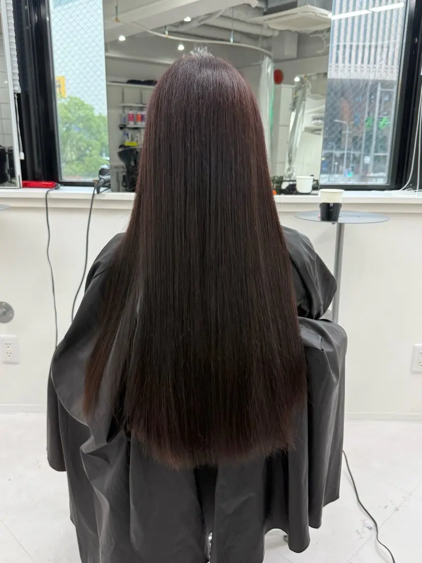 ロング カラー ヘアカラー トリートメント 🎀カラーモデル🎀 募集中/moyuのヘアスタイル