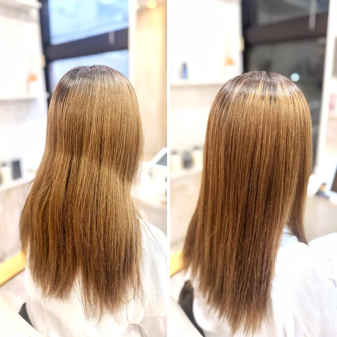 セミロング 髪質改善縮毛矯正特化 高木修司のヘアスタイル