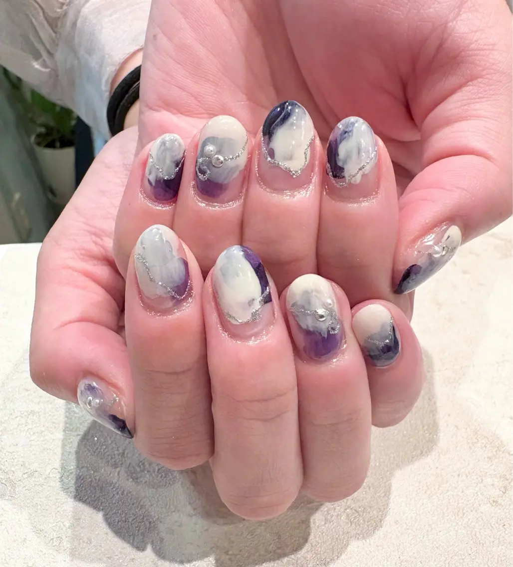 ネイル ハンドネイル ecrin 💎 mayuのネイルデザイン