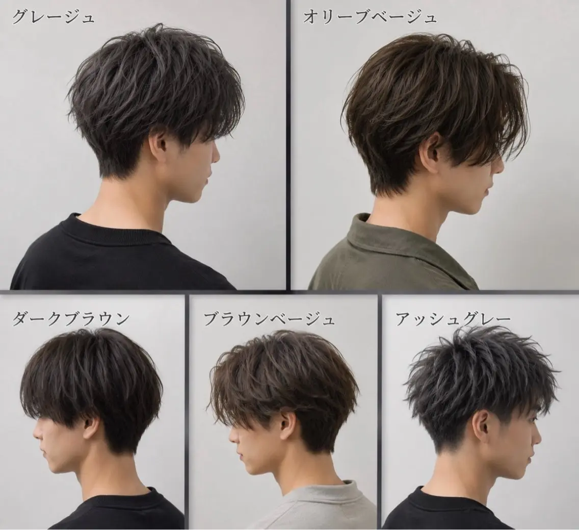 ショート カラー メンズ CORE あおいのヘアスタイル