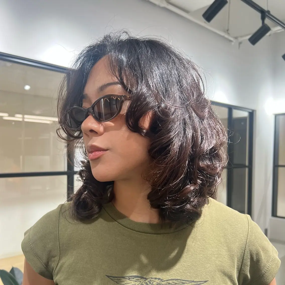 ミディアム カット 🇺🇸海外レイヤー 副店長Tsubasaのヘアスタイル