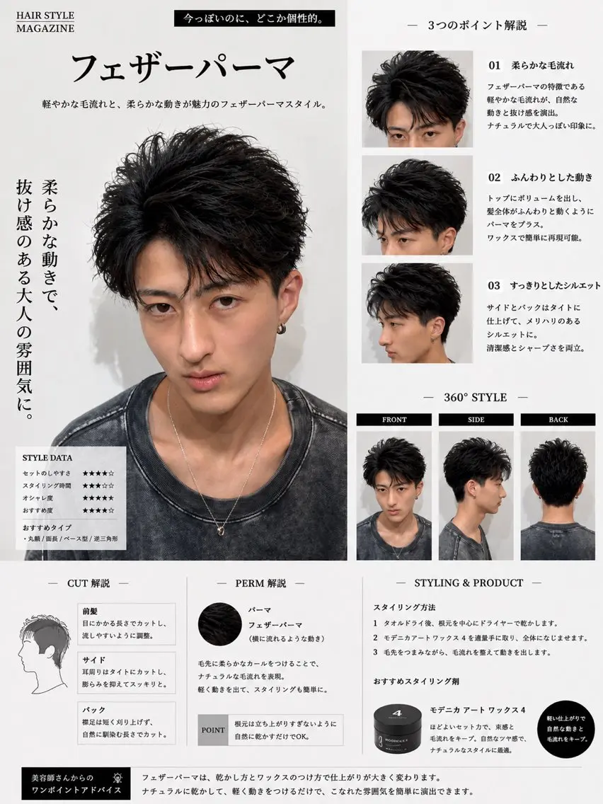 ショート ✂️メンズサロン✂️ SHINE✨浅野士稀のヘアスタイル