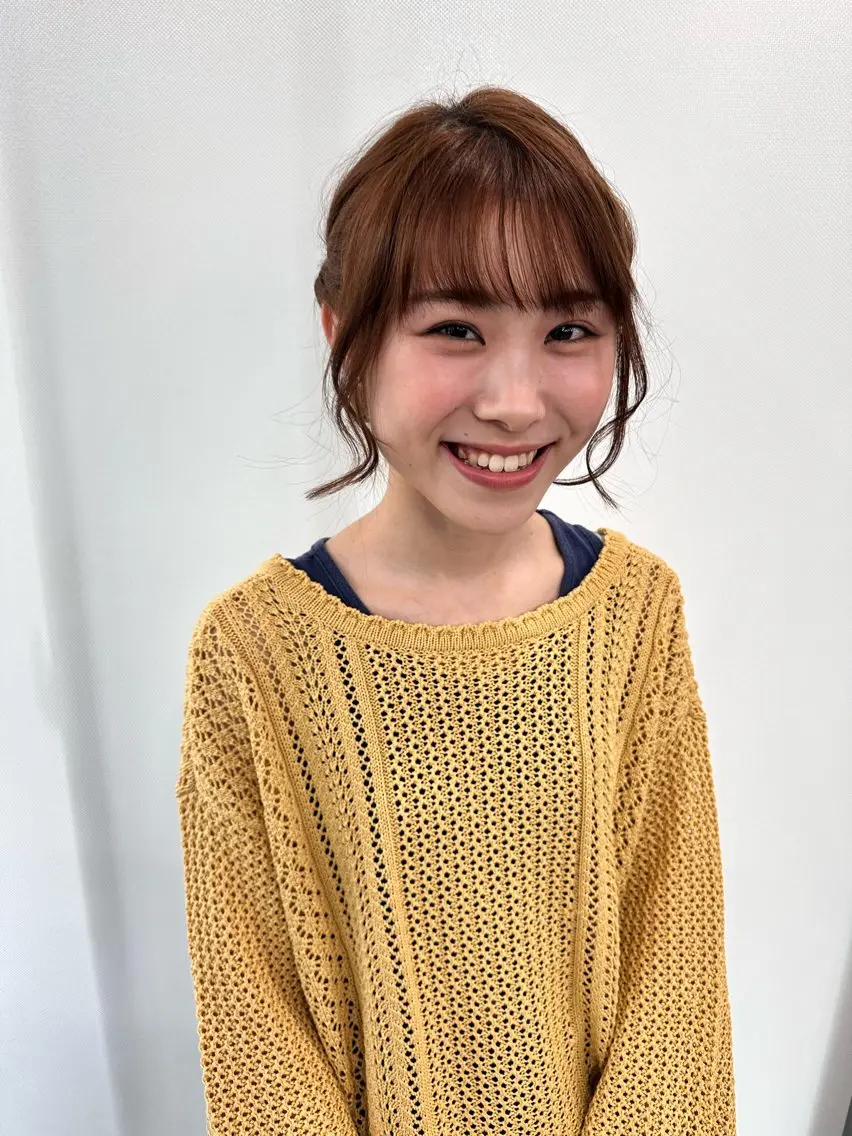 ミディアム ハイライト 髪質改善 小顔カット Endearing 銀座/レイヤーカットのヘアスタイル