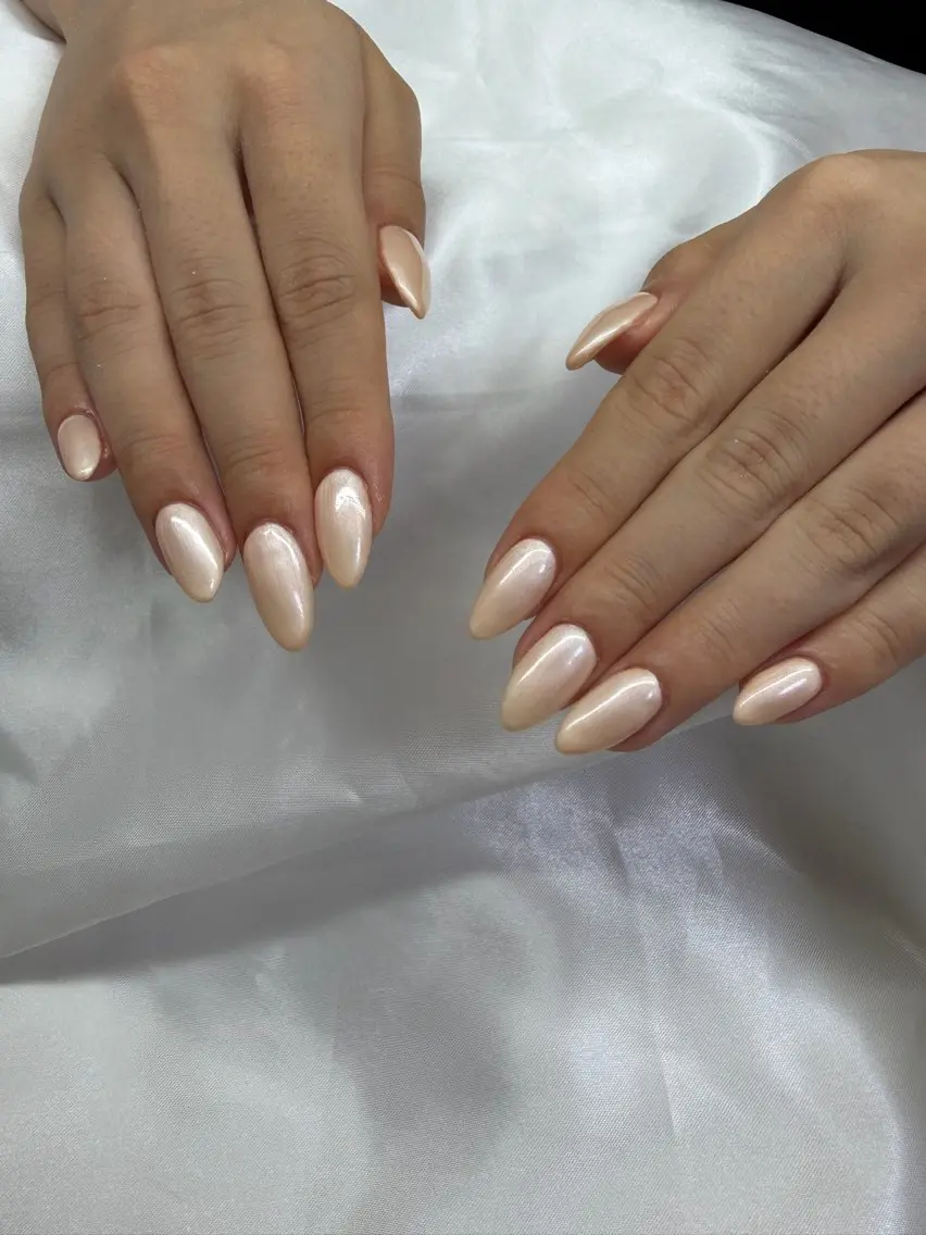 ネイル ワンカラーネイル ハンドネイル Mynail プライベートサロンのネイルデザイン