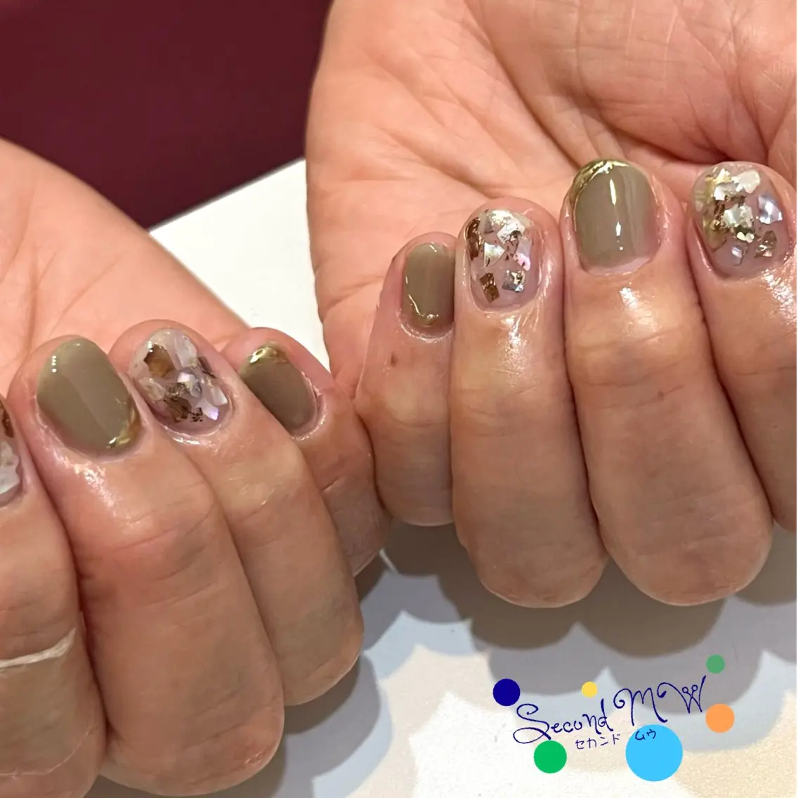 ネイル SecondMW _nail 川連のネイルデザイン