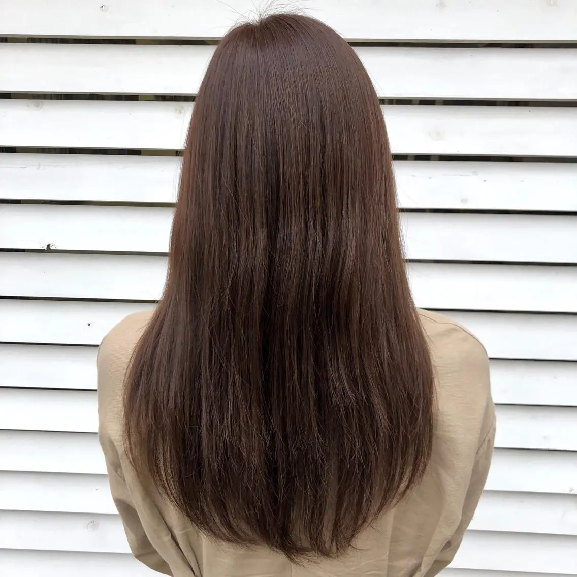 ロング カラー 菅沢 奈生のヘアスタイル