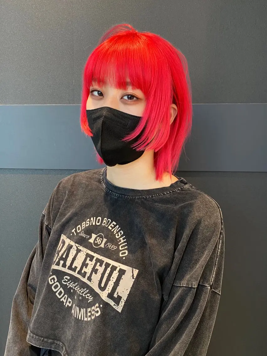 ショート カラー カット ヘアカラー トリートメント mai / linoah˚✧のヘアスタイル