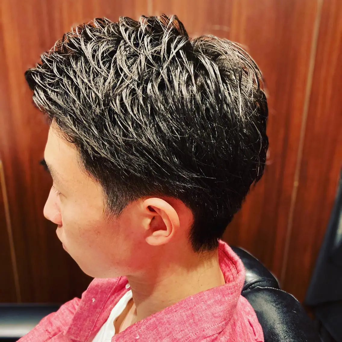 ミディアム ミディアムパーマ ガンバレ原田 航海のヘアスタイル
